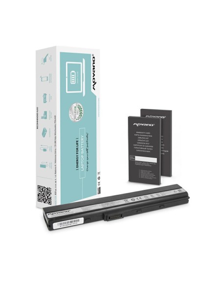 Batería compatible para portátil ASUS A32-K42 10.8V 4400mAh Movano
