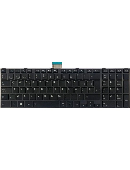 Teclado compatible para portátil TOSHIBA Satellite C850 / Español / Negro / H000040060