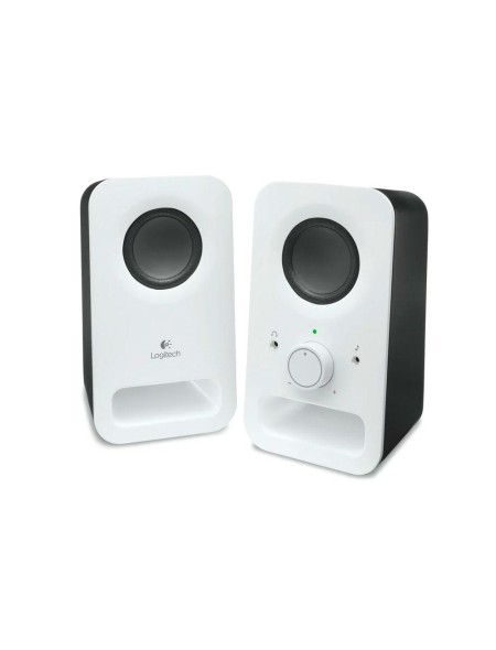 Altavoces 2.0 Logitech Z150 / 6w / Blanco / Toma de auriculares / 980-000815