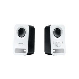 Altavoces 2.0 Logitech Z150 / 6w / Blanco / Toma de auriculares / 980-000815