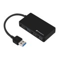 Hub 4 puertos USB 3.0 Phoenix Negro / PH4USBHUB3