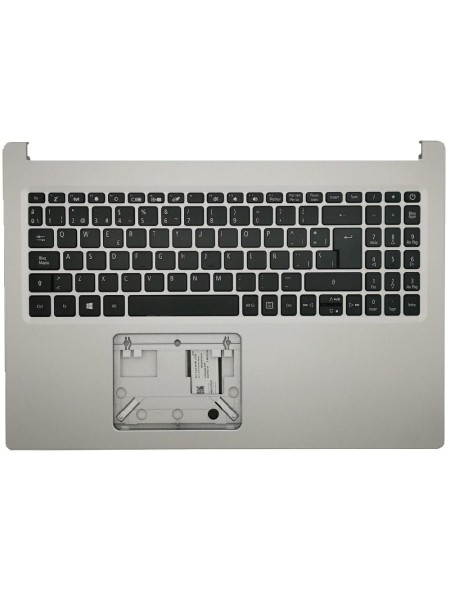 Top case + Teclado compatible para portátil ACER 5 A515-55 Plata 6B.HSNN7.024