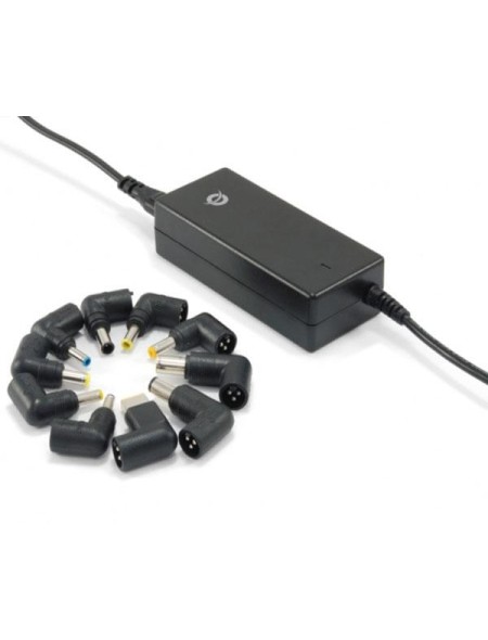 Cargador para portátil universal automático 65W / 10 conectores / CNB65 / Conceptronic