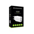 Cargador de red Usb + Type-C / 33w / Blanco / Quick Charge 3.0 / Conceptronic / ALTHEA11W