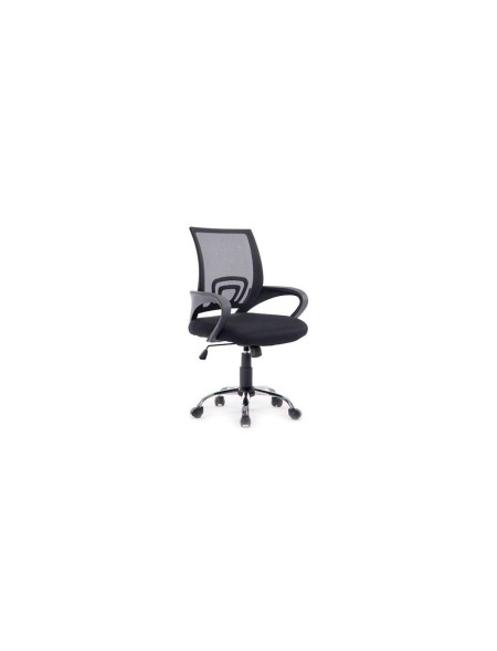 Silla de Oficina Equip / Ergonómica / Negro / Tejido de alta calidad / Equip 651003