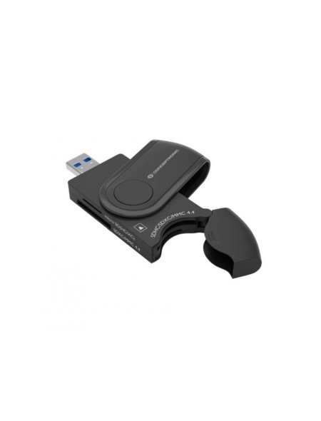 Lector Externo Multitarjeta 4 en 1 Conceptronic / USB 3.0 Bian / Negro / BIAN04B