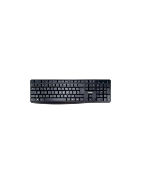 Teclado Usb Equip Life / 105 Teclas / Resistente a salpicaduras / Negro / 245211