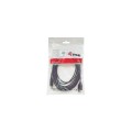 Cable USB 2.0 impresora - tipo a/b  M/M  1.8m Negro Equip 128860