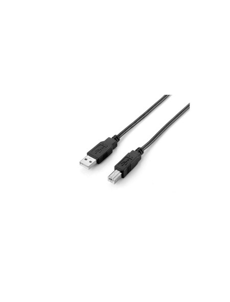 Cable USB 2.0 impresora - tipo a/b  M/M  5m Negro Equip 128862