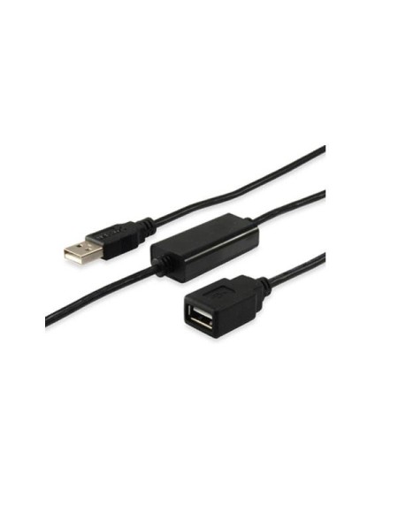 Cable USB amplificador activo USB 2.0 a/m 10 metros / Equip 133310