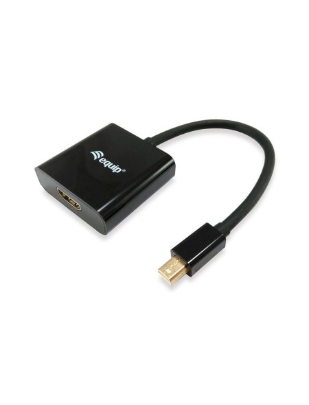 Adaptador Mini DisplayPort a HDMI / Negro / Equip 133434