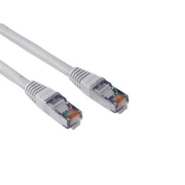 Cable red latiguillo RJ45 cat.6 UTP 0.5 metros / Gris /  Equip  625417