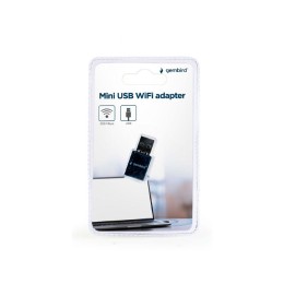Tarjeta de red USB Wifi Nano / 300 MBPS / Gembird / WNP-UA300-01