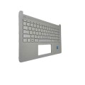 Top case + Teclado compatible para portátil HP 250 G6 / 255 G6 Plata 929904-071