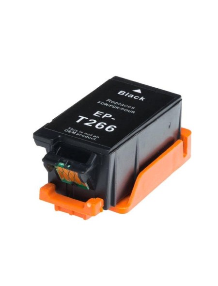 Tinta genérica para EPSON T266 negro  c13T26614010