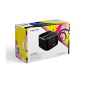 Docking Station Clonacion TOOQ Sata 2.5 / 3.5 / HDD / SSD / USB 3.0 / Bahia Dual / Negro / TQDS-802B