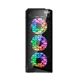 Caja Gaming Darkflash Water Square 5 / ATX / Rgb / Cristal templado Frontal - Lateral / USB 3.0