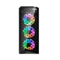 Caja Gaming Darkflash Water Square 5 / ATX / Rgb / Cristal templado Frontal - Lateral / USB 3.0