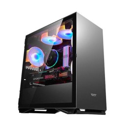 Caja Gaming Darkflash DLM22 Negra / M-Atx / M-Itx / Cristal Templado