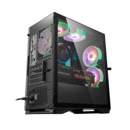 Caja Gaming Darkflash DLM22 Negra / M-Atx / M-Itx / Cristal Templado