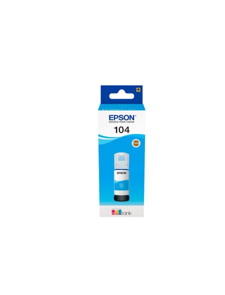 Botella Tinta Original Epson 104 Cian / Ecotank Et-2710