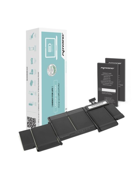 Batería compatible para portátil APPLE A1502 11.34V 6330mAh 71.8Wh Movano