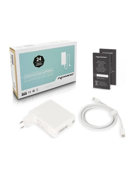 Cargador para portátil universal automático 100W 20v 5A Type-C Movano
