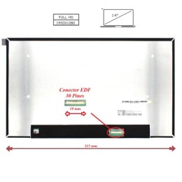 Pantalla para portátil LED 14