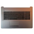 Top case + Teclado compatible para portátil HP 470 G7 Gris Retroiluminado