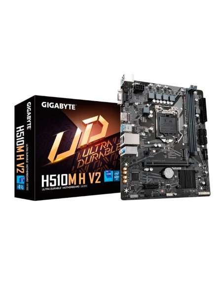 Placa base Gigabyte H510m-H V2 / Socket 1200 MATX / 10-11th Gen. / 1X M.2 / 2xDDR4 / Hdmi - Vga