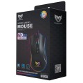 Ratón Usb Gaming TG7235 / RGB / Hasta 7200 Dpi / Sensor A725F 125hz / 7000 Fps / 7 Botones / Negro / 0752352 / Mtk
