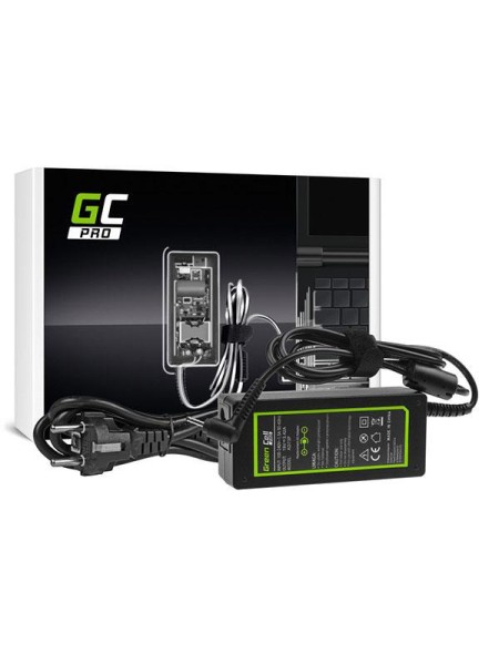 Cargador para portátil Acer 65W 19V 3.42A 3.0 mm x 1.1 mm GREENCELL / AD73P