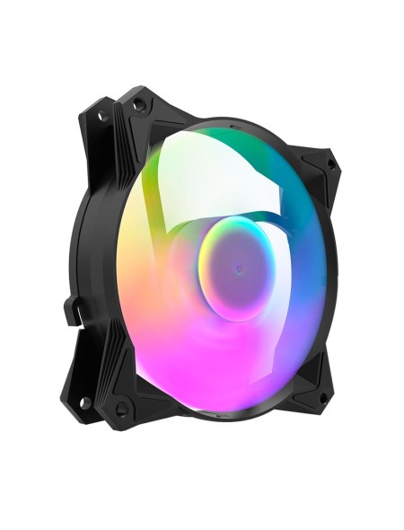 Ventilador Caja Gaming Darkflash CL6M Negro/ 120mm / Arora spectrum RGB