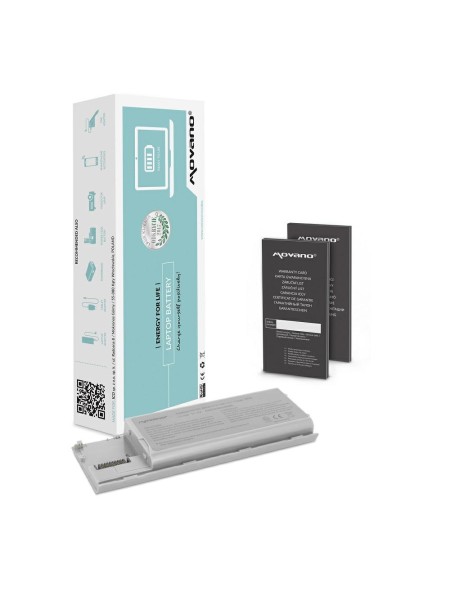 Batería compatible para portátil DELL Latitude D620 11.1V 4400 mAh Movano