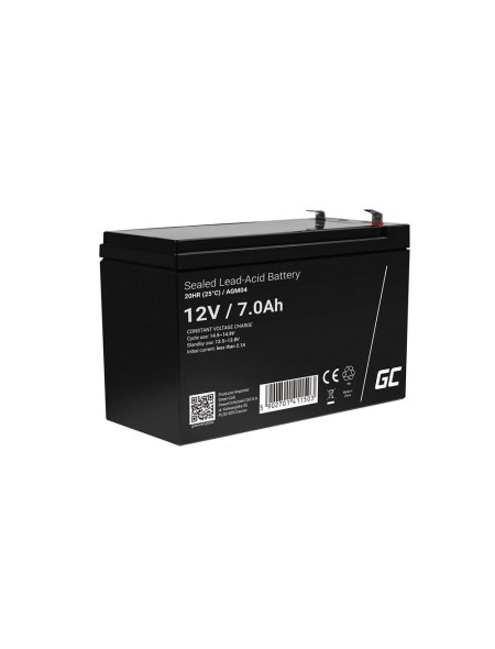Bateria Agm Greencell compatible para Sais 7ah 12v / AGM04