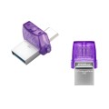 Pendrive Kingston DataTraveler MicroDuo 3C / 256Gb / USB 3.2 - Type-C / Plata / 200Mb/s / DTDUO3CG3/256GB