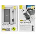 Cargador para portátil universal Manual 90W NA0378 / 8 conectores / 2.2m / Mtk