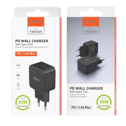 Cargador de red Type-C / 35W / Negro / TA0335 / One+ / 0053352