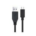 Cable datos USB 3.0 a Type-C / 2m / 3a / Nanocable / 10.01.4002
