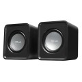 Altavoces Trust 2.0 Leto / Usb / 6w-3w Rms / Tamaño compacto / Control de volumen / Negro