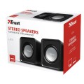Altavoces Trust 2.0 Leto / Usb / 6w-3w Rms / Tamaño compacto / Control de volumen / Negro
