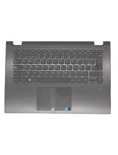 Top case + teclado compatible para portátil LENOVO 530-14IKB Gris oscuro 5CB0R08477