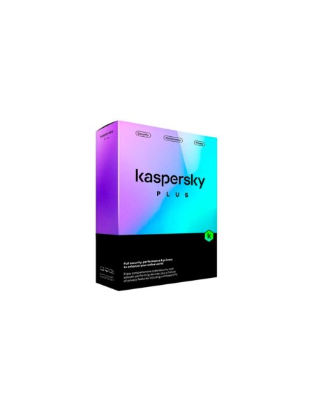 Antivirus Kaspersky Plus / 1 Dispositivo / 1 Año / Caja / KL1042S5AFS