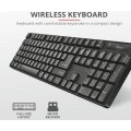Combo Teclado + Raton inalambrico Trust Qoby + Auriculares Reno + Webcam Trino Hd / 24042