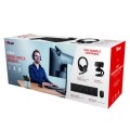 Combo Teclado + Raton inalambrico Trust Qoby + Auriculares Reno + Webcam Trino Hd / 24042