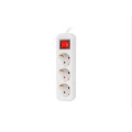 Regleta 3 tomas Lanberg / Proteccion infantil / Cable 1.5m / Blanca / PS1-03F-0150-W
