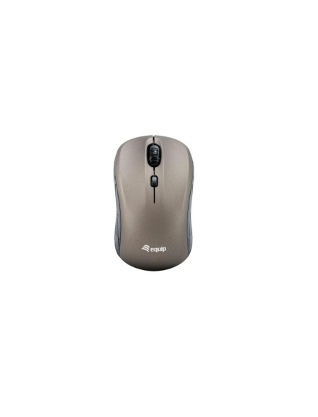 Raton Mini Inalambrico Equip Life Scroll / Optico / 1600 Dpi / Ambidiestro / Gris / 245109