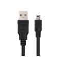 Cable USB 2.0 a Mini USB / 5 pines  / 5m / Nedis / CCGL60300BK50
