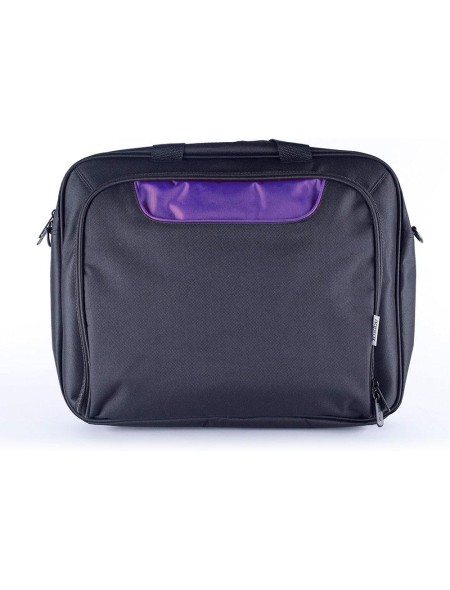 Maletin portatil Approx APPNBCP15BP / hasta 15.6 pulg./ Negro-Purpura / APPNBCP15BP