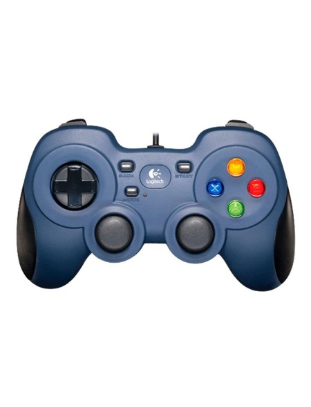 Mando Gamepad Pc Logitech F310 Gaming / USB / 10 Botones / Negro - Azul / 940-000138